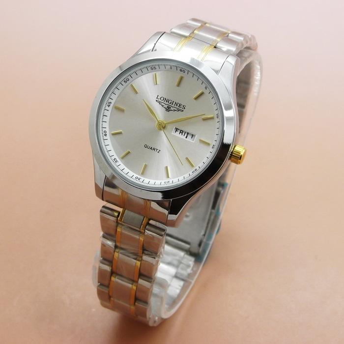 Jam Tangan Wanita Casual Longines silver