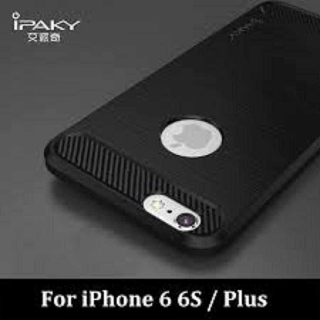Case Ipaky Carbon Fiber IPHONE 6G 6S PLUS 5.5 Softcase Shockproof TPU