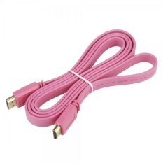 1.5Meter HDMI to Interface Converter Extension Cable for iPhone Rose Red