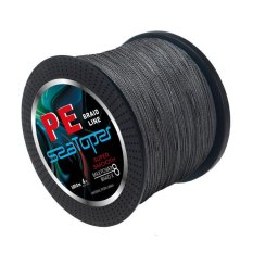 1000M 35LB 0.285mm Multifilament PE Braided Fishing Line 8 Strands Super Strong Braid Fish Line (Dark Grey)
