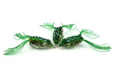 10pcs hengjia frog fishing baits 8.5g 5cm soft plastic rubber faux frog fishing lures hollow body walleye crappie bass fishing tackles- Intl
