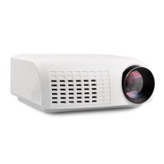 1200lumens 1080P HD Home Theater 3D Mini Projector HDMI VGA USB White