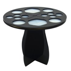 14 Holes Makeup Brushes Dryer Holder Cosmetic Organizer Stand Storage Tool Air Drying Brushes Tree Rack(Black) (Intl)