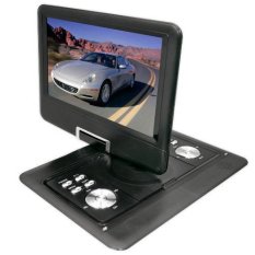 14-Inch Portable DVD Player TFT/LCD Monitor with Built-In MP3/MP4/USB SD Card Slot (Black) - INTL