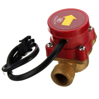 220V 120W 20mm Male Thread Connector Circulation Pump Water Flow Sensor Switch - intl  