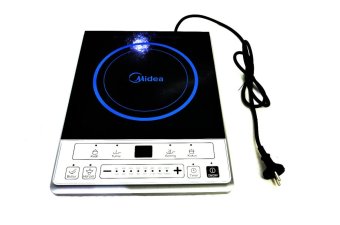 midea ic1613 kompor induksi hitam free panci dan midea ic1613 kompor induksi hitam free panci dan