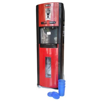 Miyako Dispenser Galon Bawah Hot&Normal WDP-200 Merah/Hitam  