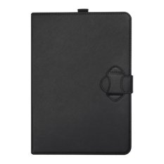 2 in 1 Detachable Bluetooth Keyboard Cross Texture Leather Cover with Holder for Samsung Galaxy Tab S2 9.7 / T815 (Black) (Intl)
