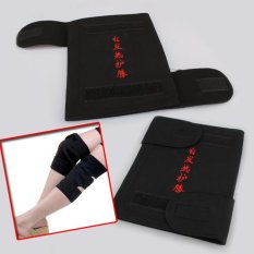 2 Pcs Knee Brace Support Spontaneous Heating Protection Magnetic Therapy Belt (Intl)