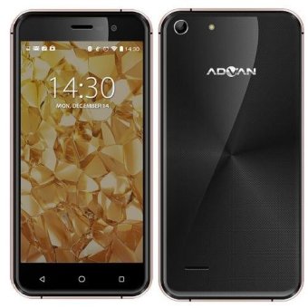 ADVAN I5A GLASSY GOLD (Black 16GB)