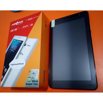 Advan Vandroid E1C 3G - RAM 1GB - 8GB - Putih + Silicon Case