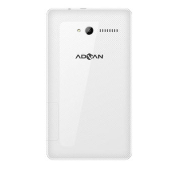 Advan vandroid E1C 3G RAM 1GB – putih + Free Flipcover Biru tua