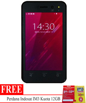 Advan Vandroid i4D 8GB Dark Grey Gratis Perdana