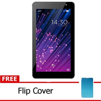 Advan Vandroid T2H White Free Flip Cover Biru Dyval