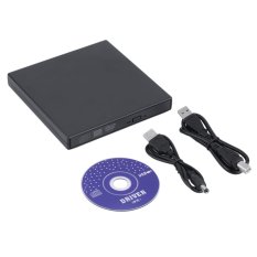 Allwin USB 2.0 External CD RW DVD RW DVD-RAM Burner Drive Writer for Laptop PC (Black)