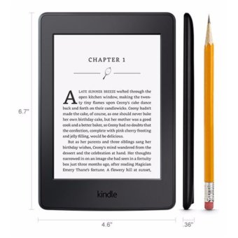 Amazon 7th Gen Kindle Paperwhite eBook Reader 300ppi No Ads BLACK