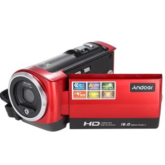 Andoer Mini Portable LCD Screen HD 16MP 16X Digital Zoom 720P 30FPS Anti-shake Digital Video Recorder DV Camera Camcorder DVR  