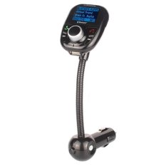Bluetooth MP3 Player FM Transmitter Hands-free Car Kit Charger for iPhone 5 4s 4 (Black)