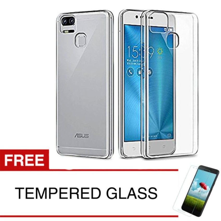 CaseForAsusZenfone5A500cgClearGratisTemperedGlass CaseForAsusZenfone5A500cgClearGratisTemperedGlass