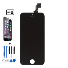 For Iphone 5C No Dead Pexel Black LCD Display Touch Screen Digitizer Assembly With Frame + Free Tempered Glass+Free Repair Tools