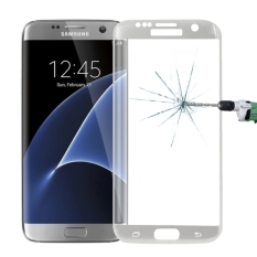 For Samsung Galaxy S7 Edge / G935 0.26mm 9H Surface Hardness Explosion-proof Colorized Electroplating Tempered Glass Full Screen Film(Silver)