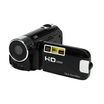 HD 1080P 16M 16X Digital Zoom Video Camcorder Camera DV (Black)  