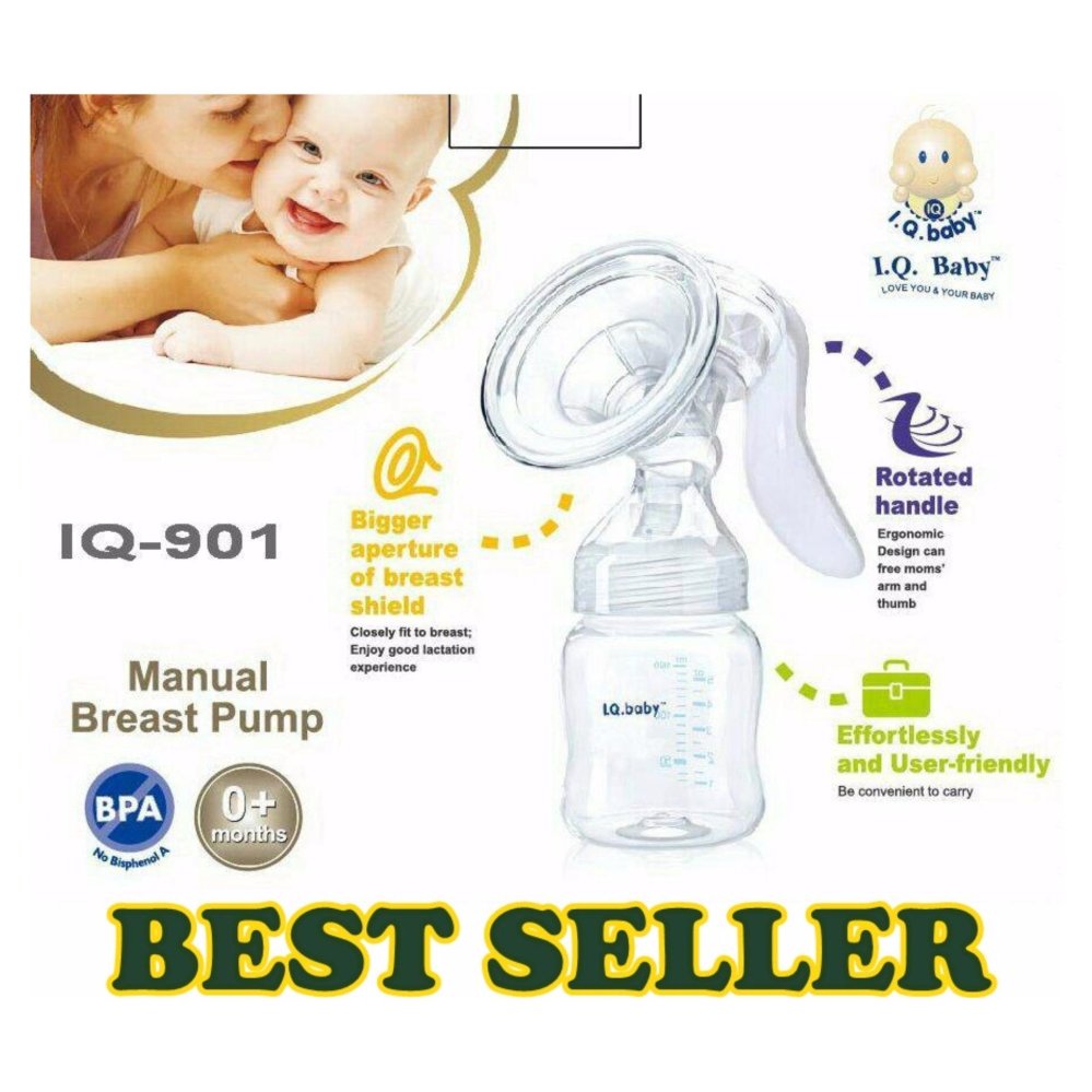 IQ Baby Manual Breastpump Rotated Handle / pompa asi / breast pump