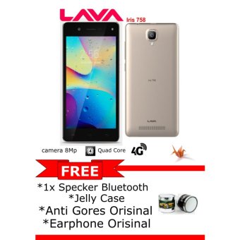 17% Lava Iris 758 Gold Free Specker Bluetooth