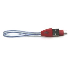 Lexcron Kabel Micro USB 20 CM New Smile Fast Charger - Merah