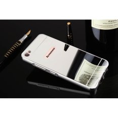 Metal mirror border Back Case Cover For Lenovo S60 (silver) - intl