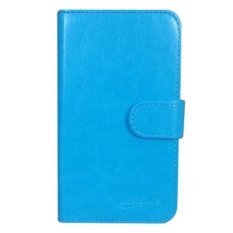Oppo Find 7 (X9007) Case Book Cover Casing - Biru