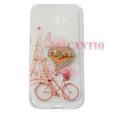QCF Softcase Flower Samsung Galaxy J2 Prime Case Femininity u0026amp; Shine Swarovsky Holder Ring Softshell