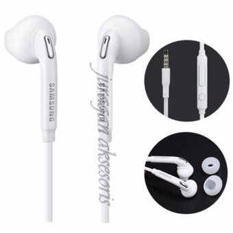 Samsung Handsfree Headset Earphone Galaxy S6/ S6 Edge - Putih