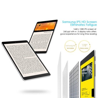 Teclast X89 Kindow Reader Tablet PC 7.5 Inch 2GB RAM 32GB ROM / Windows 10 & Android 4.4 Intel Bay Trail-T Z3735F Quad Core – Putih