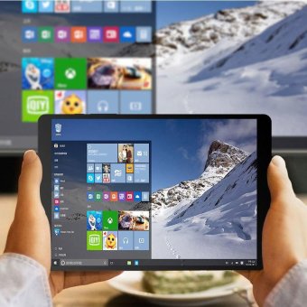 Teclast X89 Kindow Reader Tablet PC 7.5 Inch 2GB RAM 32GB ROM / Windows 10 & Android 4.4 Intel Bay Trail-T Z3735F Quad Core – Putih