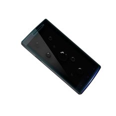 Tempered Glass Screen Protector Toughened Membrane for OPPO Find 7 X9077 (Black)
