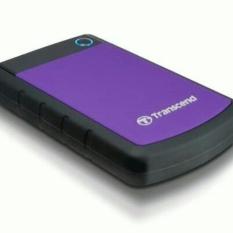 Transcend Harddisk External 1TB Storejet 25H3P Ungu