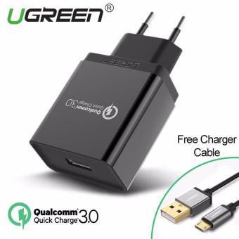 ugreen qualcomm certified charge 3 0 18w usb wall charger with free 1m micro usb cable ugreen qualcomm certified charge 3 0 18w usb wall charger with free 1m micro usb cable