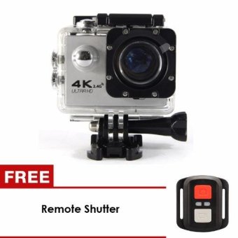 uNiQue Action Cam – Action Camera 4K – 16 MP – WIFI - Silver + FREE Remote  