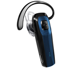 Wireless Bluetooth Headset Earphone Business Style Handsfree Headphone With Mic For Iphone5 5S 6, SamsungS6 Masentek M26 (Blue)