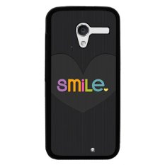 Y&M Colorful Smile Pattern Motorala Moto X Phone Case (Multicolor)