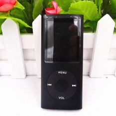 YBC 4GB MP3 Player FM Video Radio LED Screen with Voice Recorder (Black)