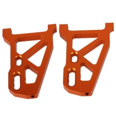 2pcs 513007 Alloy Orange Front Lower Suspension Arm for FS RC 1:10 Truck Upgrade (Intl)