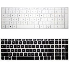 2pcs For HP Pavilion 15.6 inch laptop keyboard film suitable for models:ENVY 15 j105tx CQ15 protective film (black and White) (Intl)