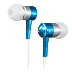 3.5mm Super Bass Stereo Headphone Earphone Headset For iPhone Samsung LG MP3 Blue (Intl)