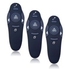 3 PCS Hot Sale 2.4GHz USB Wireless Presenter with Red LaserPointers Pen RF Remote Control PowerPoint PPT Presentation (Intl)