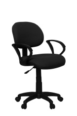 Ergosit Kursi Kantor Jasmine Arm - Hitam - Khusus Jakarta
