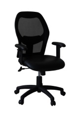 Ergosit Kursi Kantor Pluto Chair - Hitam - Khusus Jabodetabek