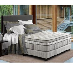 Serta Freya Uk 200X200 Komplit Set Artemis Grey Bonus 2 Bantal 2 Guling 1 Matras Protector