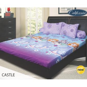 sprei california motif sofia castle king size 180x200 cm sprei california motif sofia castle king size 180x200 cm